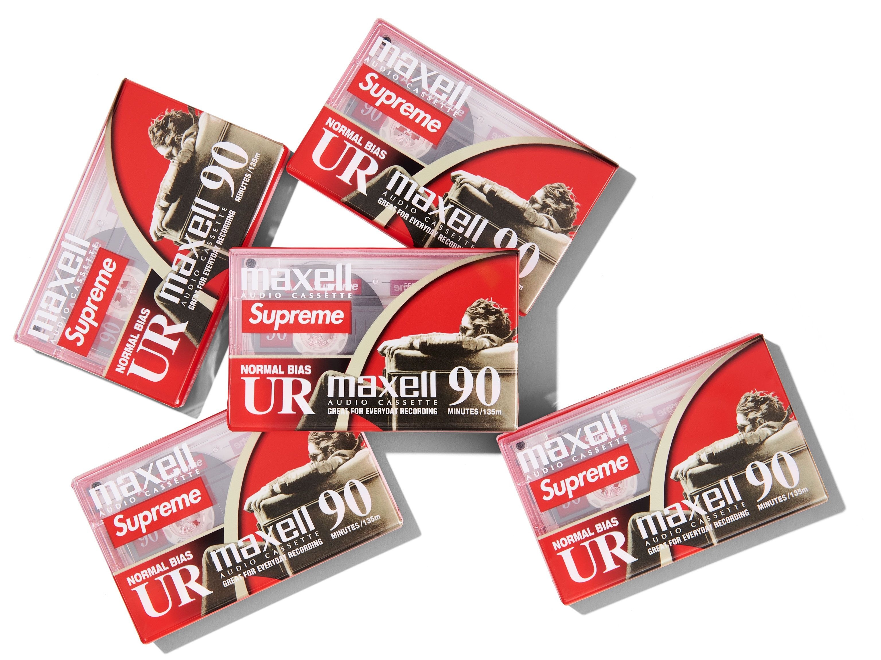 Supreme®/Maxell Cassette Tapes (5 Pack) view 3